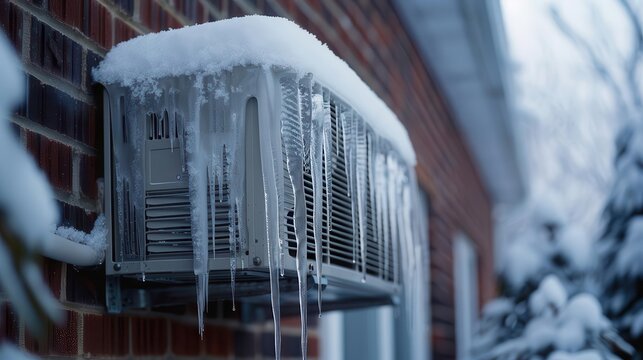 Frozen AC Blue Ridge Heating and Air