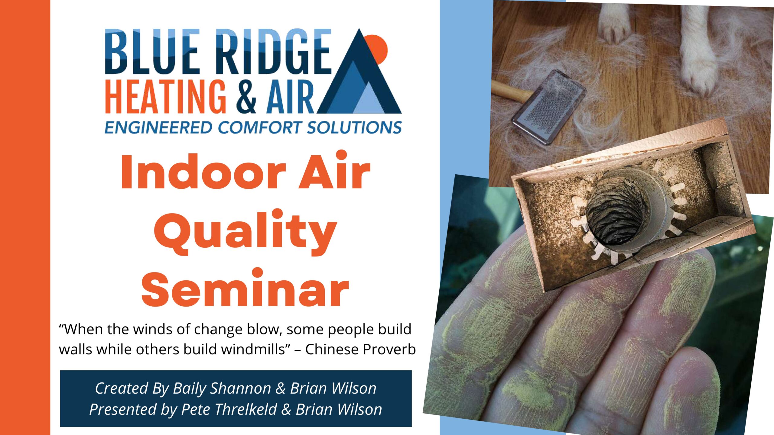 Indoor Air Quality Seminar cover