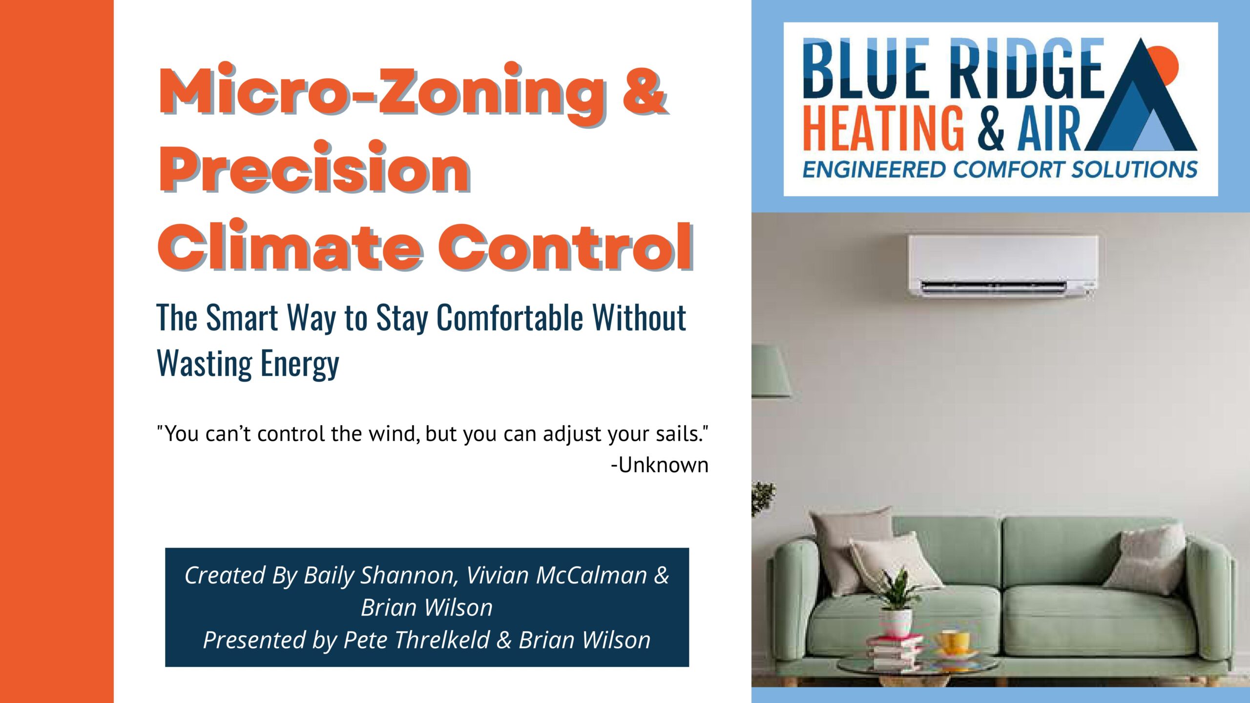 Micro Zoning Precision Climate Control cover