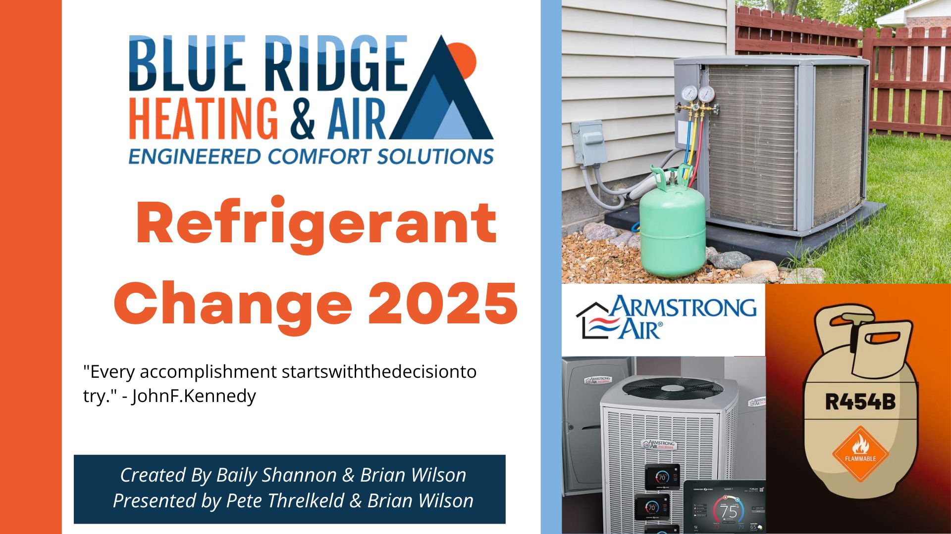 Refrigerant Presentation cover