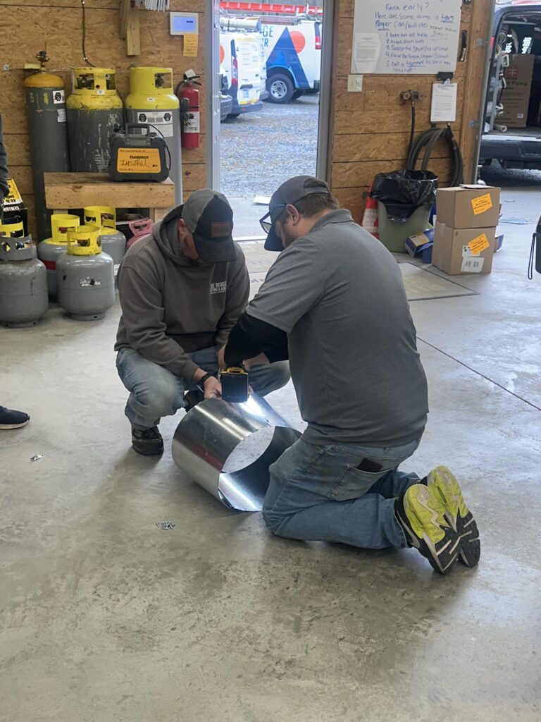 Blue Ridge Heating and Air Duct Making