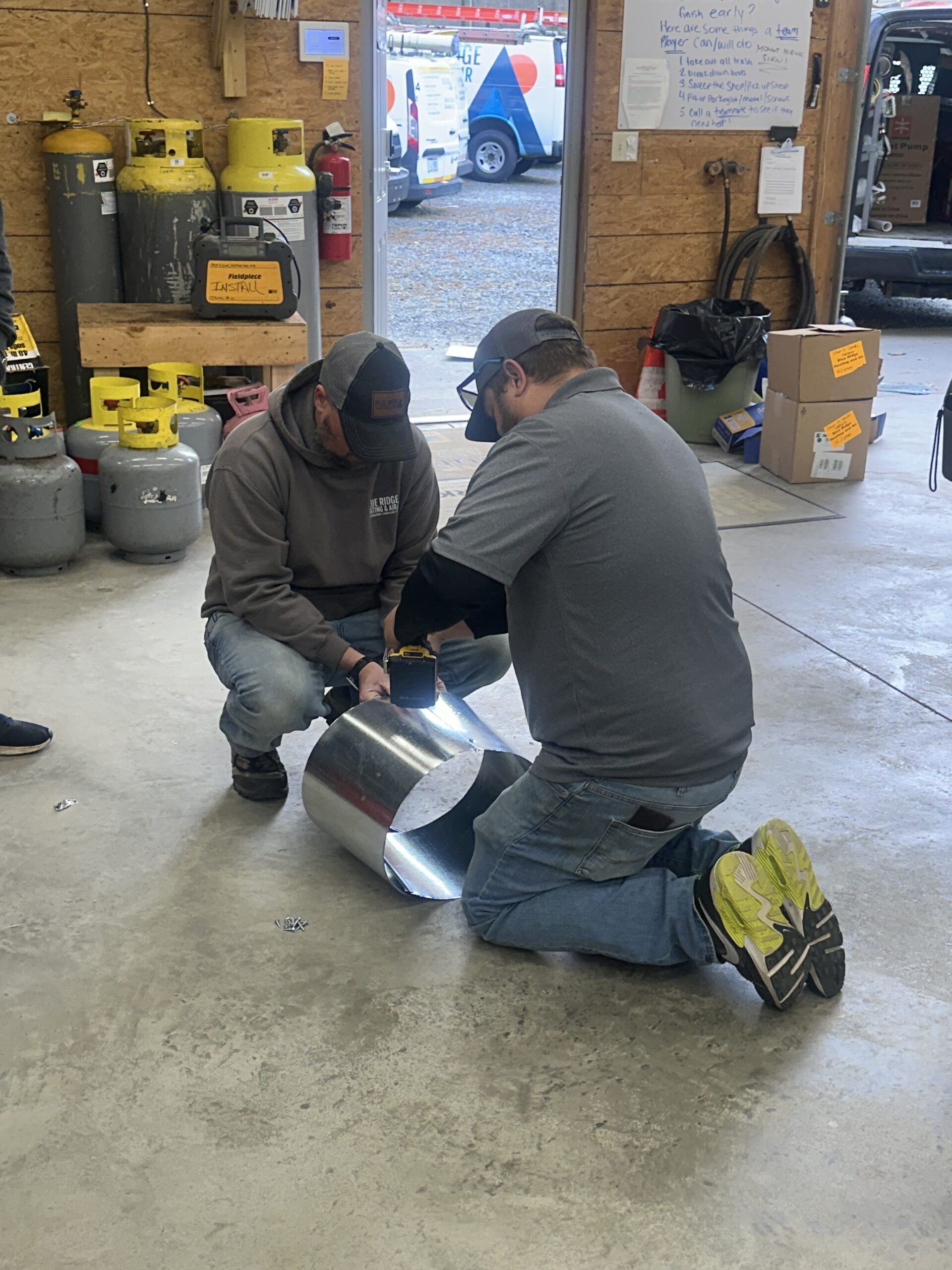 Blue Ridge Heating and Air Duct Making