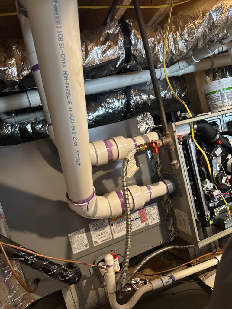 Gas furnace replacement in Flat Rock NC by Blue Ridge Heating & Air