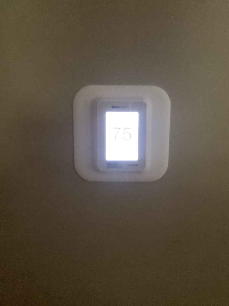 Side discharge heat pump replacement Hendersonville NC by Blue Ridge Heating and Air